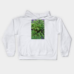 Green Leaf Plant Kids Hoodie